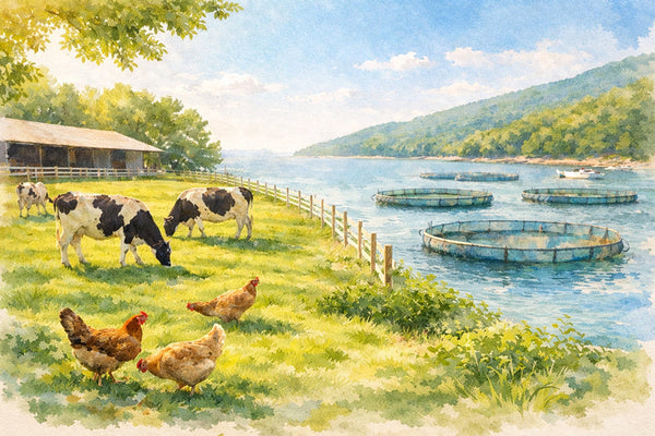 私たちが食べるものは、動物たちの健康から。温泉成分「RG92」が叶える優しい未来